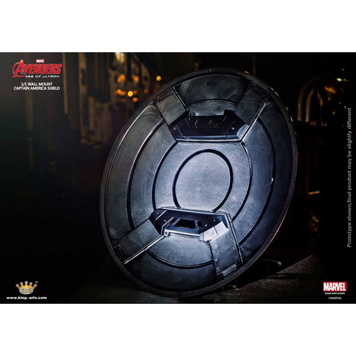 King Arts Avengers Age of Ultron Bouclier Taille réelle Mural
