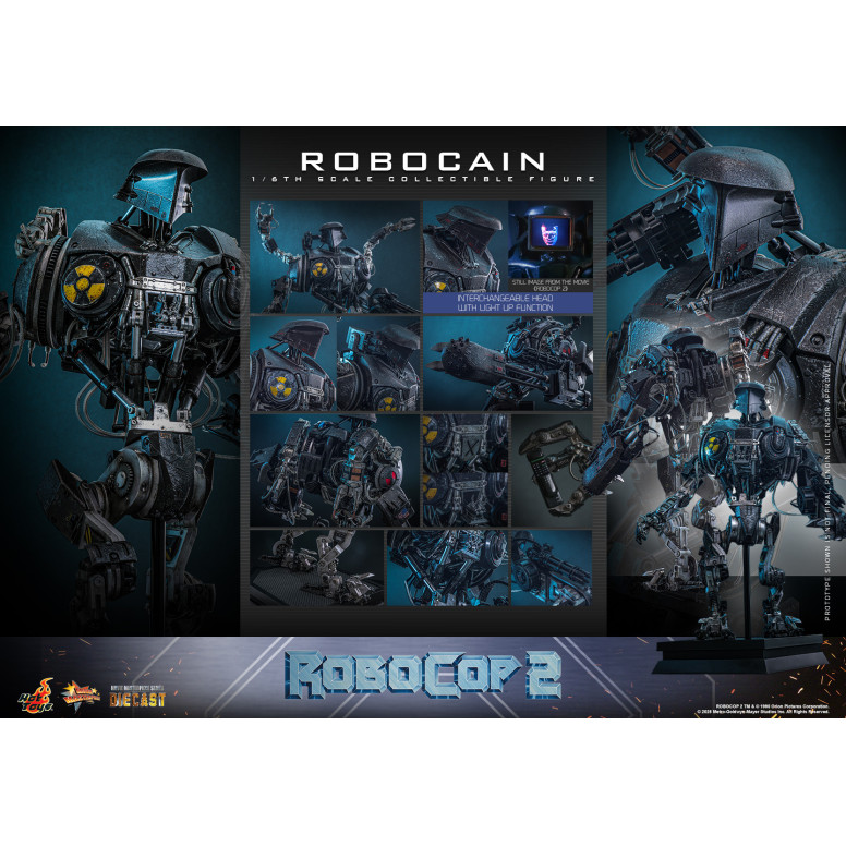 Hot Toys - Robocop 2 - RoboCain Movie Masterpiece action figure 1/6