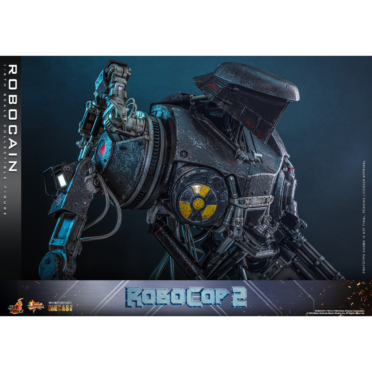 Hot Toys - Robocop 2 - RoboCain Movie Masterpiece action figure 1/6