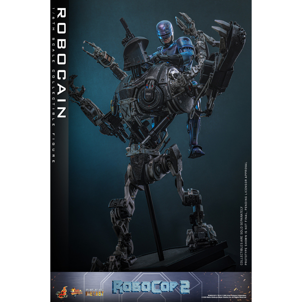 Hot Toys - Robocop 2 - RoboCain Movie Masterpiece action figure 1/6