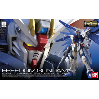 Bandai - Gunpla - Gundam 1/144 RG - ZGMF-X10A FREEDOM GUNDAM - Gundam Seed