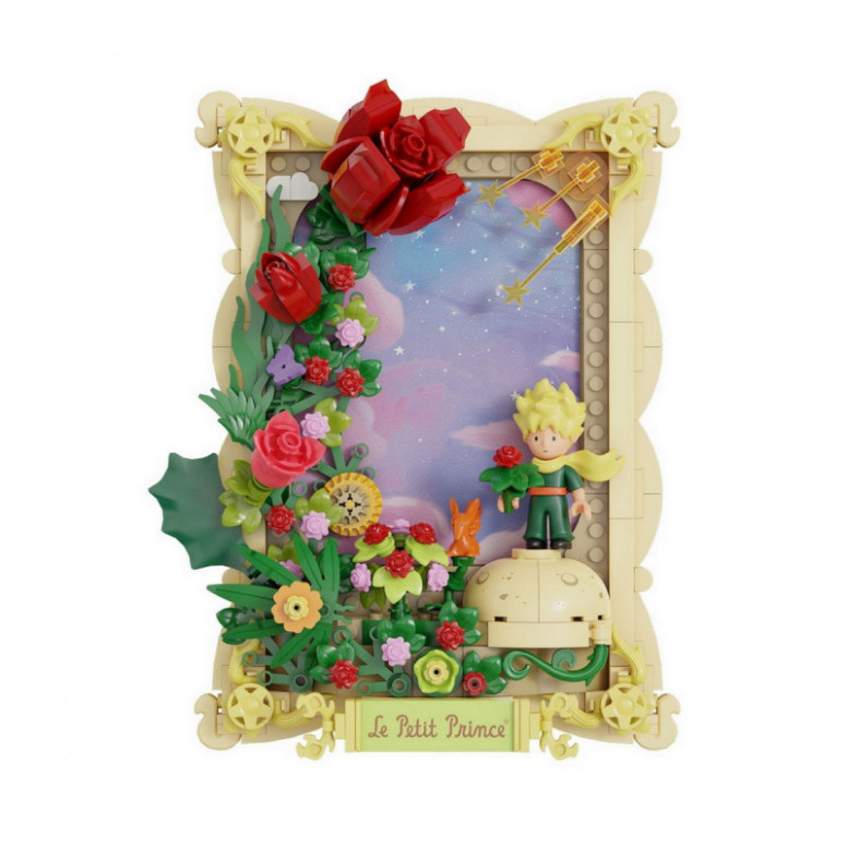 Pantasy - Le Petit Prince - Le Petit Prince The Rose 3D Portrait (set a construire)