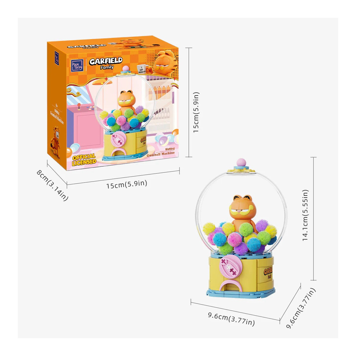 Pantasy - Garfield Crystal Ball Series - Gumball Machine (set to build)