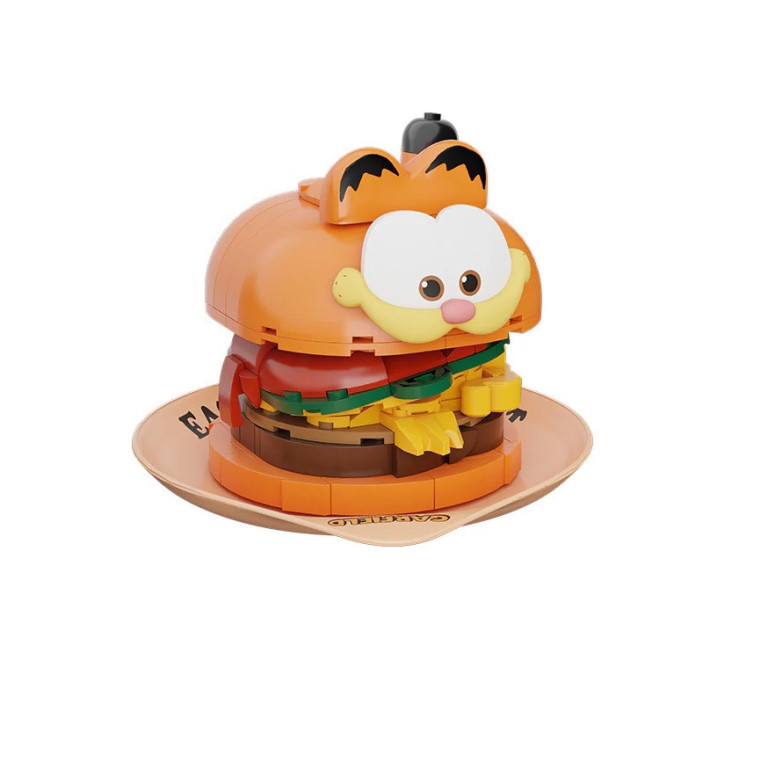 Pantasy - Garfield Foodie Series- Garfield Hamburger (set a construire)