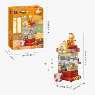 Pantasy - Garfield Fantastic Machines Series - Garfield Pop Corn Machine (set a construire)