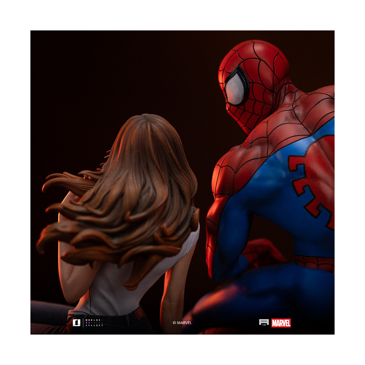 Iron Studios Marvel Comics - Spider-Man and MJ Diorama 1/6