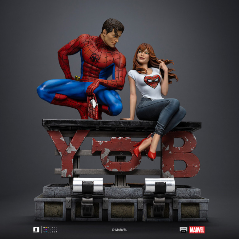 Iron Studios Marvel Comics - Spider-Man and MJ Diorama 1/6