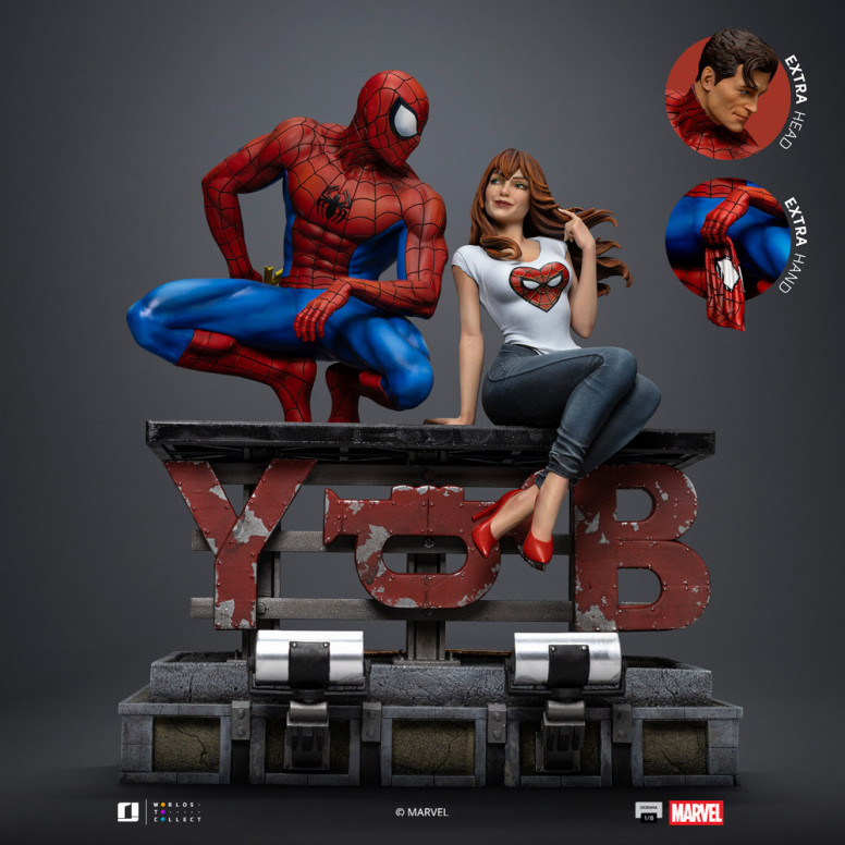 Iron Studios Marvel Comics - Spider-Man and MJ Diorama 1/6