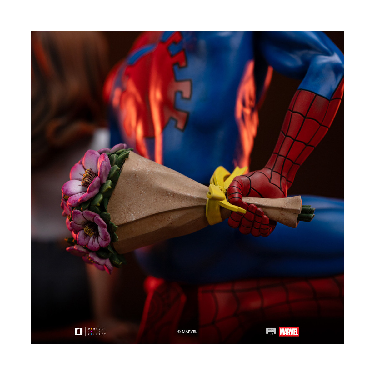 Iron Studios Marvel Comics - Spider-Man and MJ Diorama 1/6
