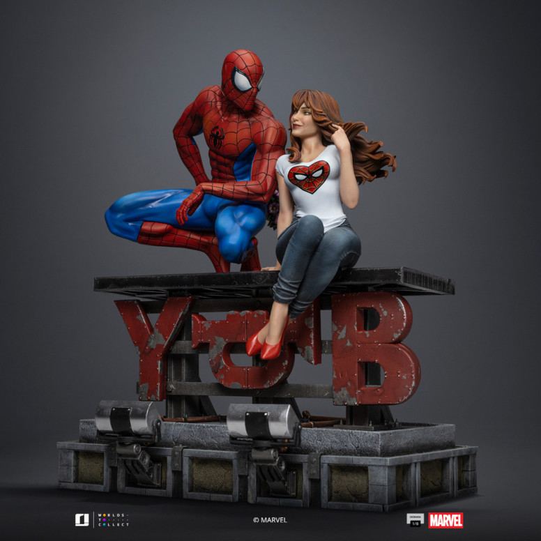 Iron Studios Marvel Comics - Spider-Man and MJ Diorama 1/6