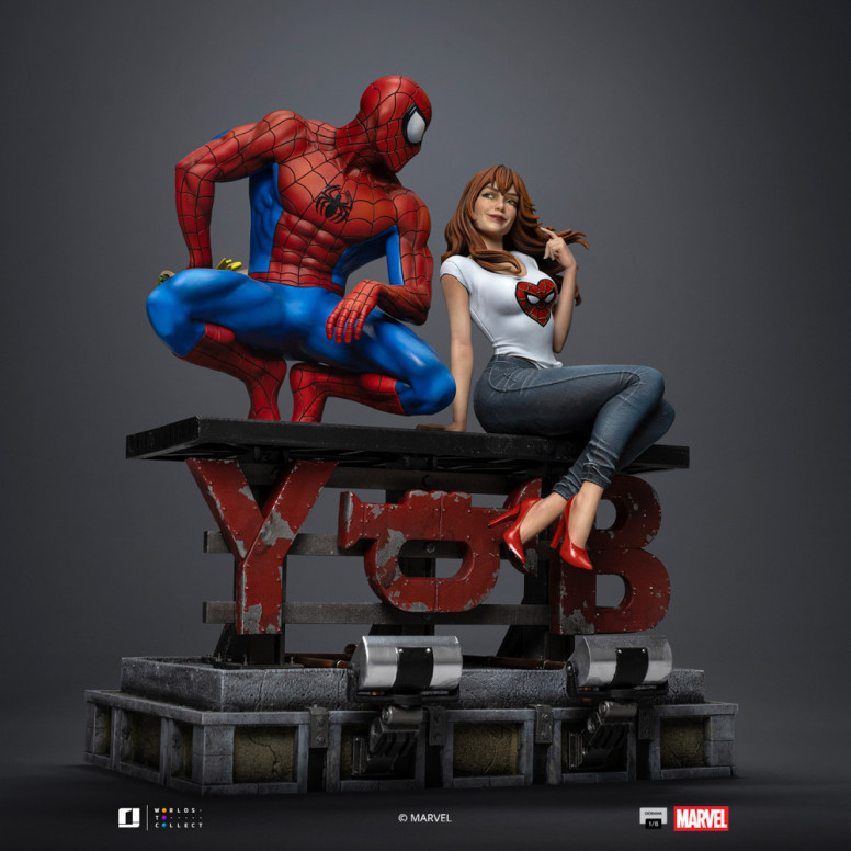Iron Studios Marvel Comics - Spider-Man and MJ Diorama 1/6