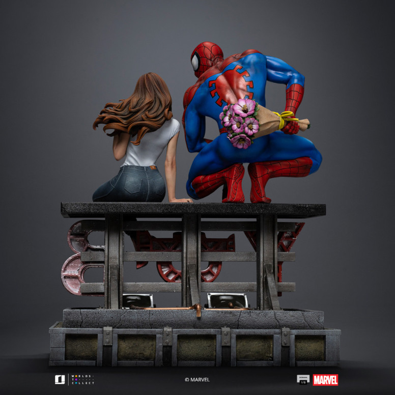 Iron Studios Marvel Comics - Spider-Man and MJ Diorama 1/6