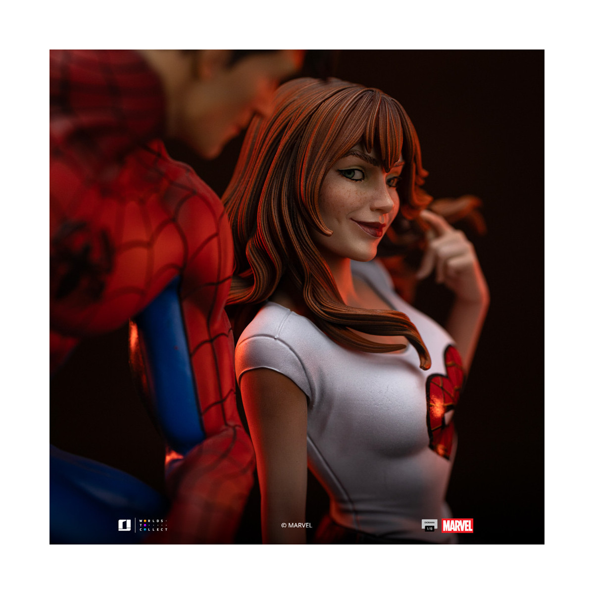Iron Studios Marvel Comics - Spider-Man and MJ Diorama 1/6