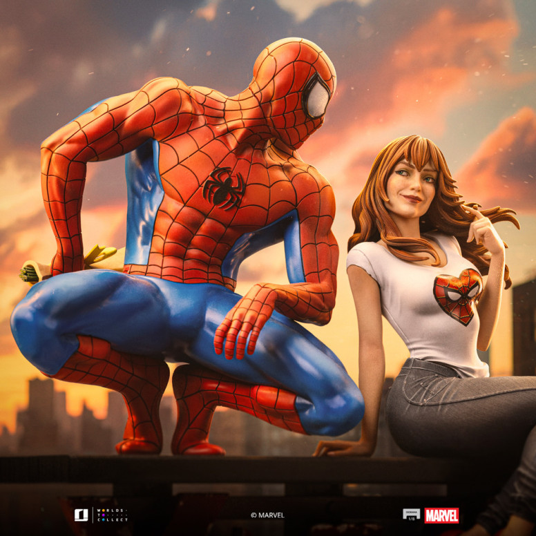 Iron Studios Marvel Comics - Spider-Man and MJ Diorama 1/6