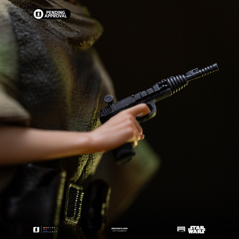 Iron Studios Star Wars - Leia and Wicket Art Scale 1/10 - Return of the Jedi