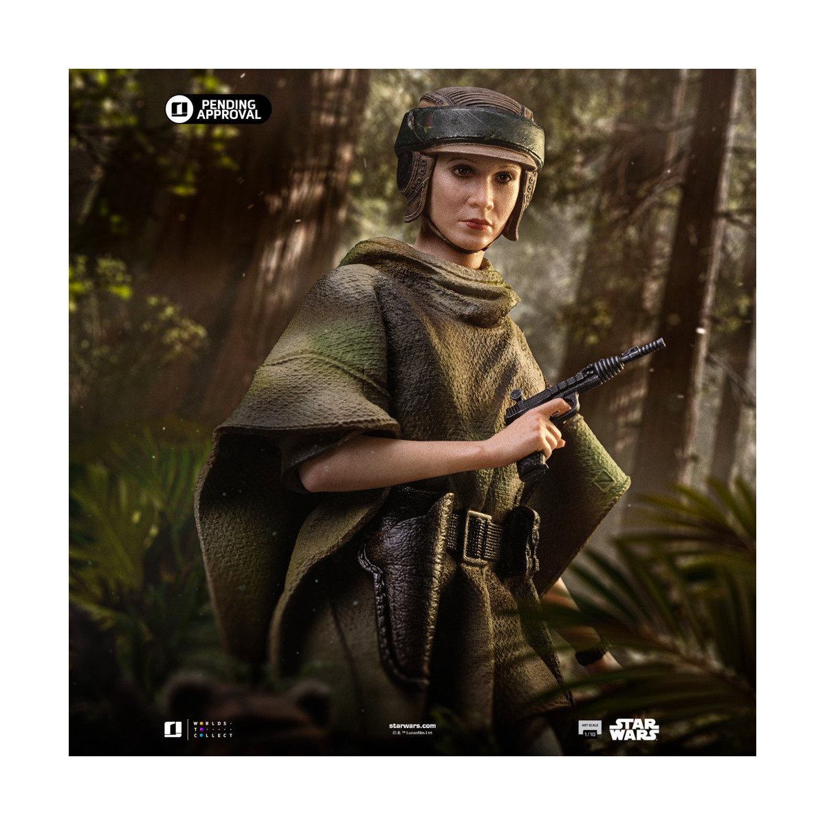 Iron Studios Star Wars - Leia and Wicket Art Scale 1/10 - Return of the Jedi