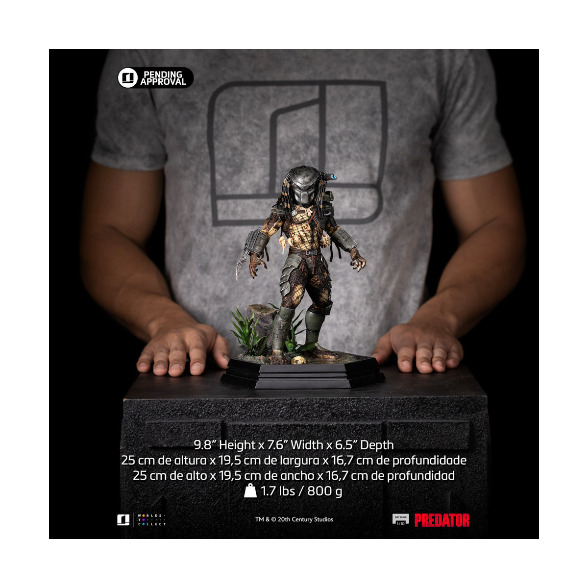 Iron Studios Predator Jungle Hunter - Art Scale 1/10