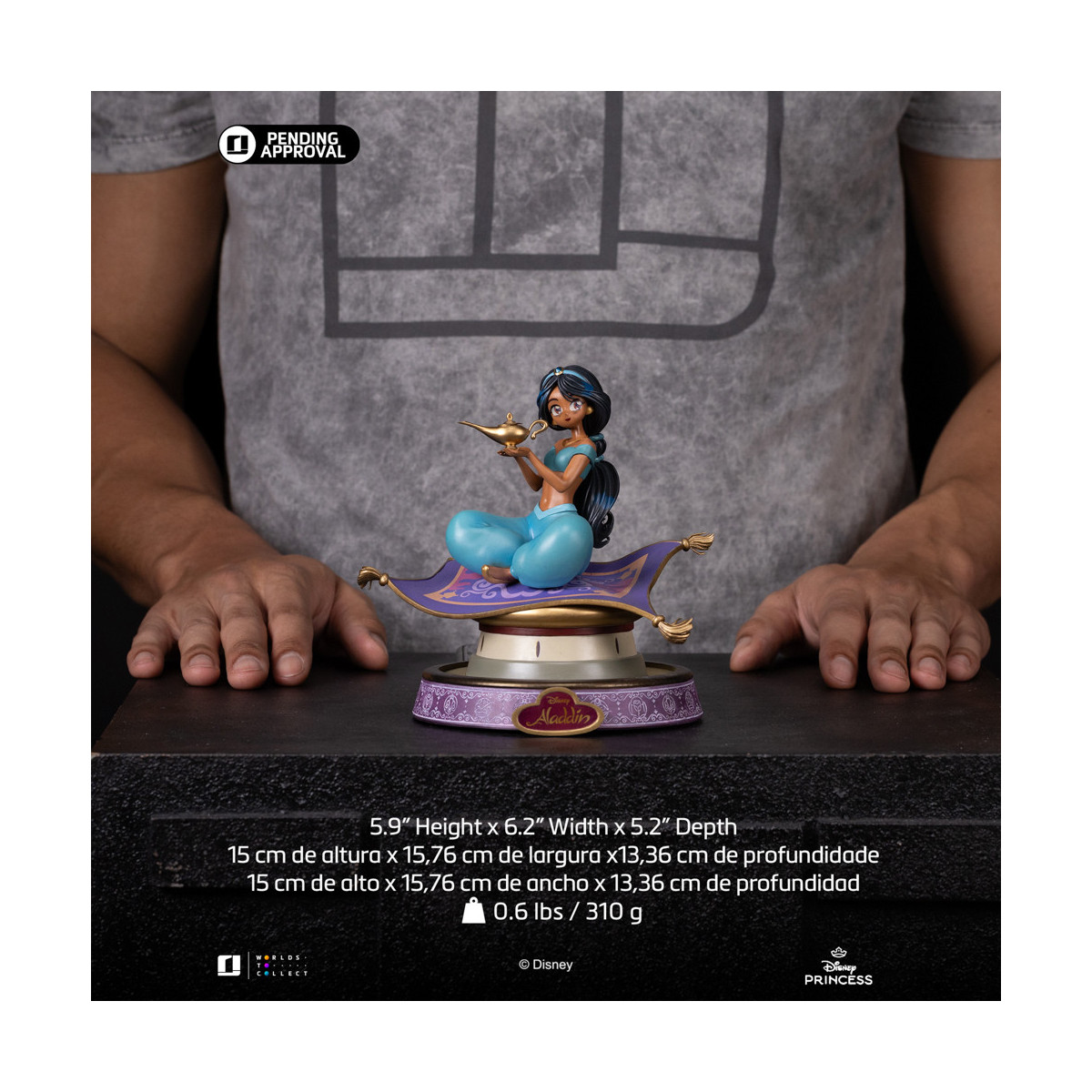 Iron Studios Disney Princess - Jasmine Anime Princess Art Scale 1/10