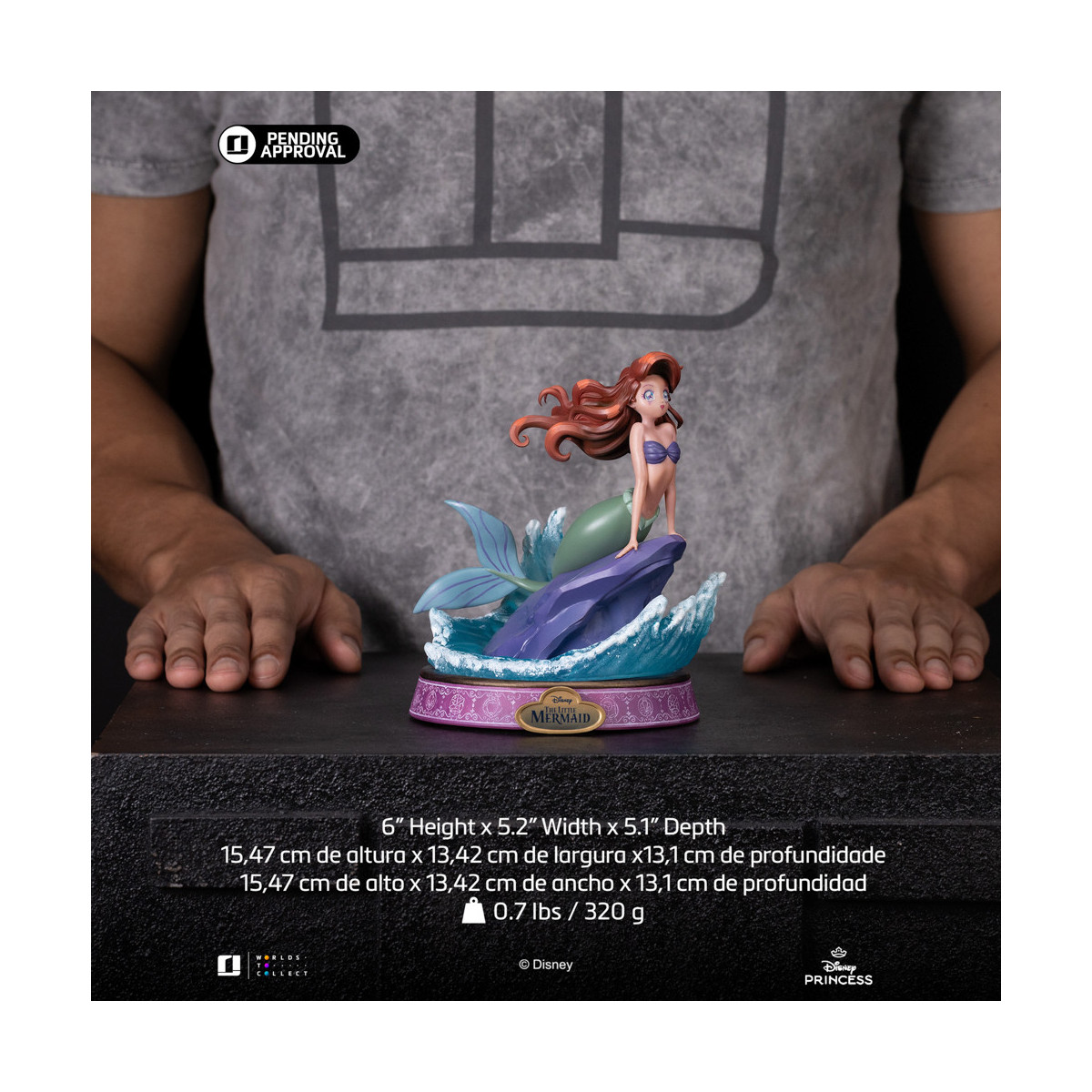 Iron Studios Disney Princess - Ariel Anime Princess Art Scale 1/10