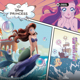 Iron Studios Disney Princess - Ariel Anime Princess Art Scale 1/10
