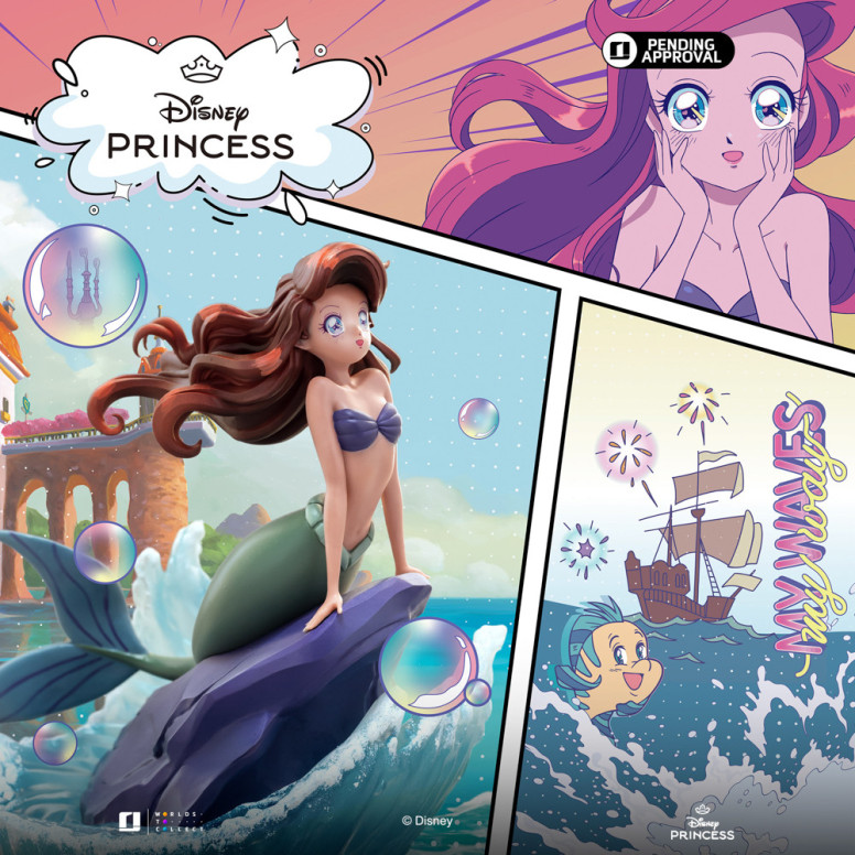 Iron Studios Disney Princess - Ariel Anime Princess Art Scale 1/10