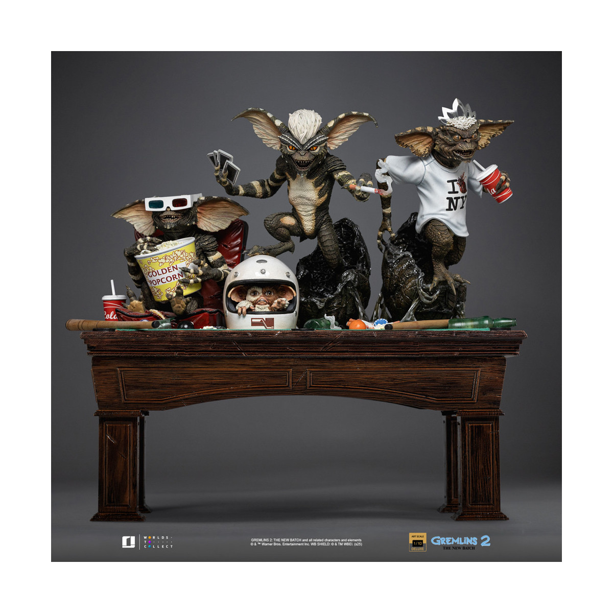 Iron Studios Gremlins 2 - Gremlins Diorama Deluxe Art Scale 1/10