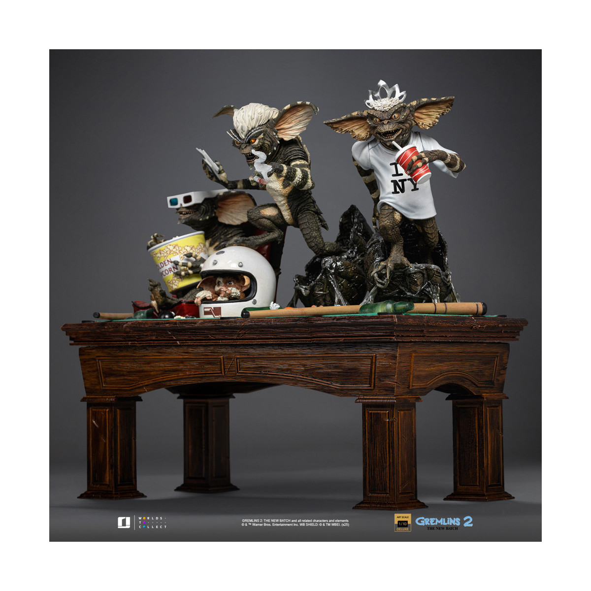 Iron Studios Gremlins 2 - Gremlins Diorama Deluxe Art Scale 1/10