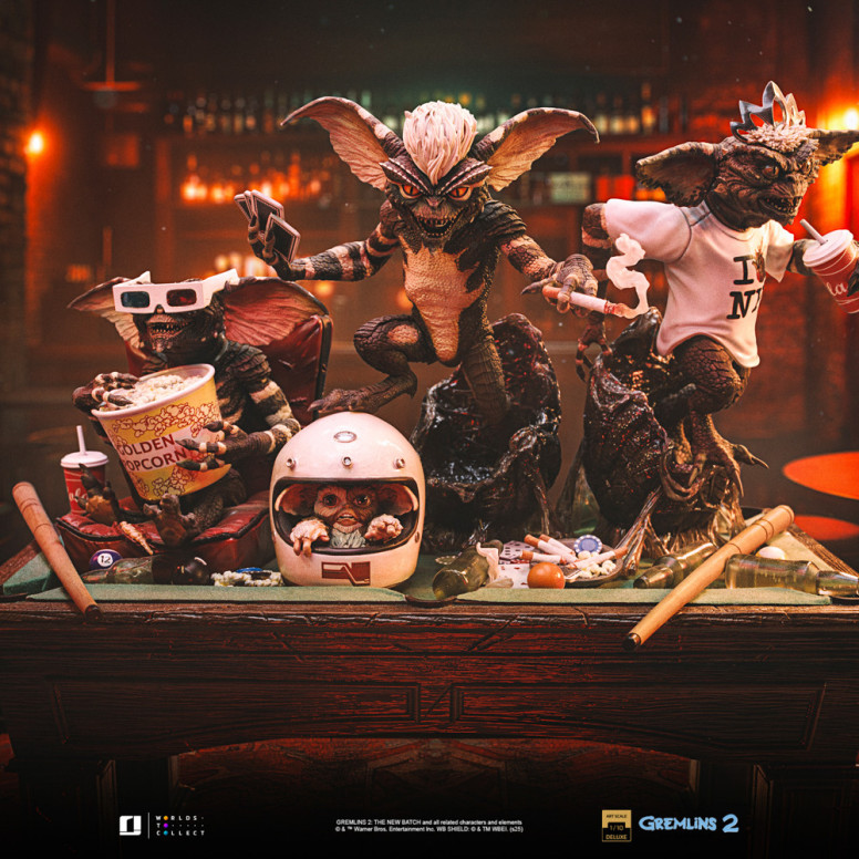 Iron Studios Gremlins 2 - Gremlins Diorama Deluxe Art Scale 1/10