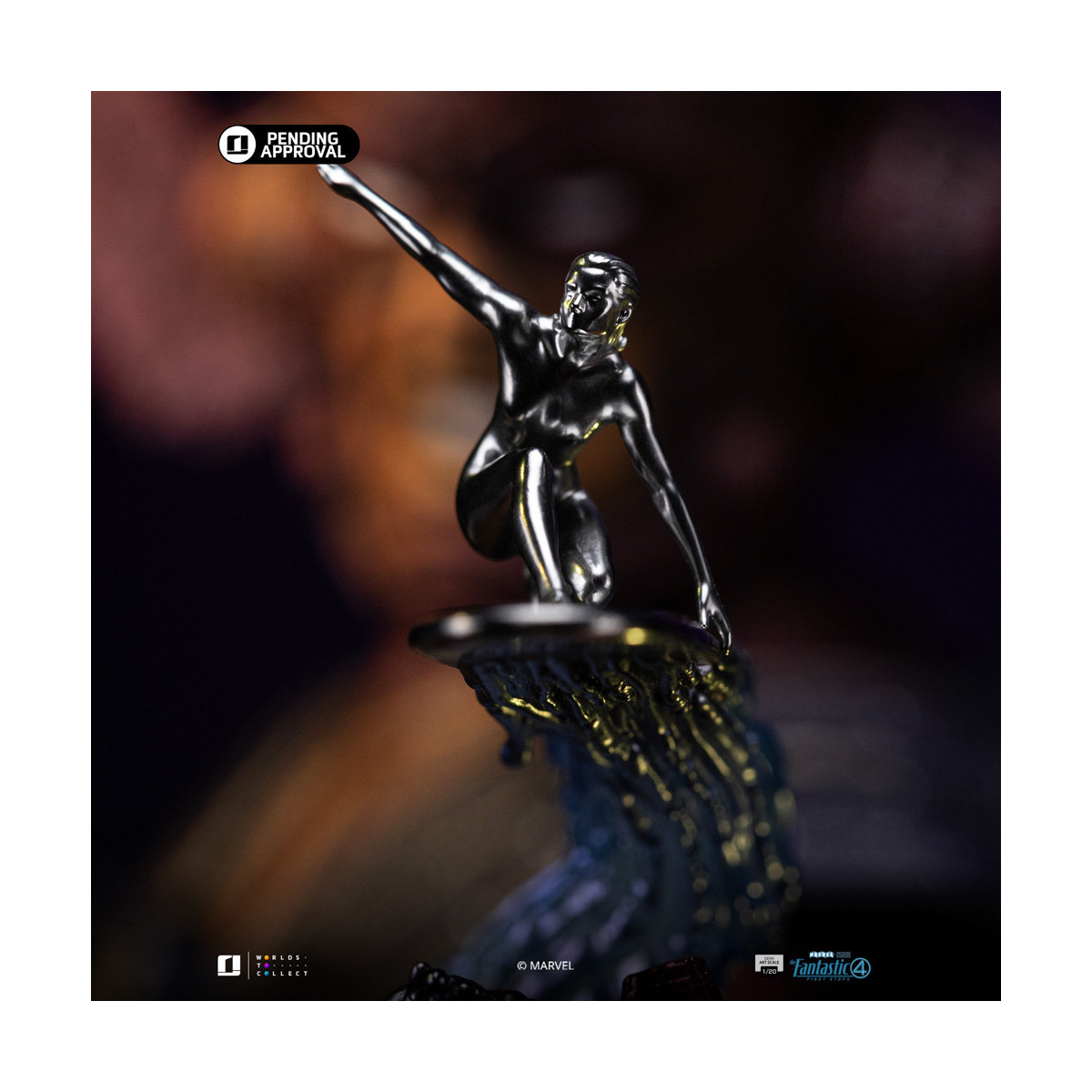 Iron Studios - Marvel Fantastic 4 - Galactus Diorama Deluxe Demi Art Scale 1/20