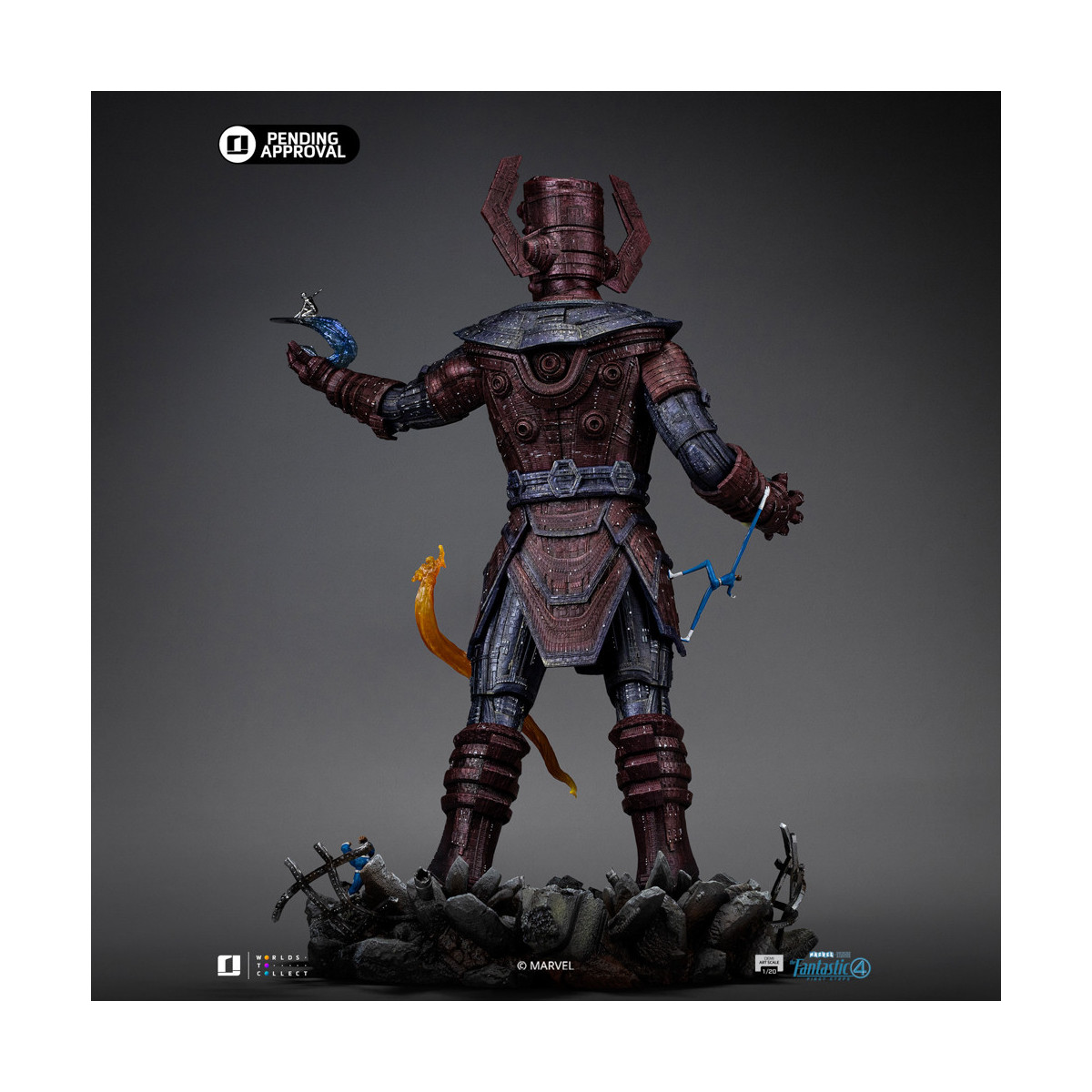 Iron Studios - Marvel Fantastic 4 - Galactus Diorama Deluxe Demi Art Scale 1/20