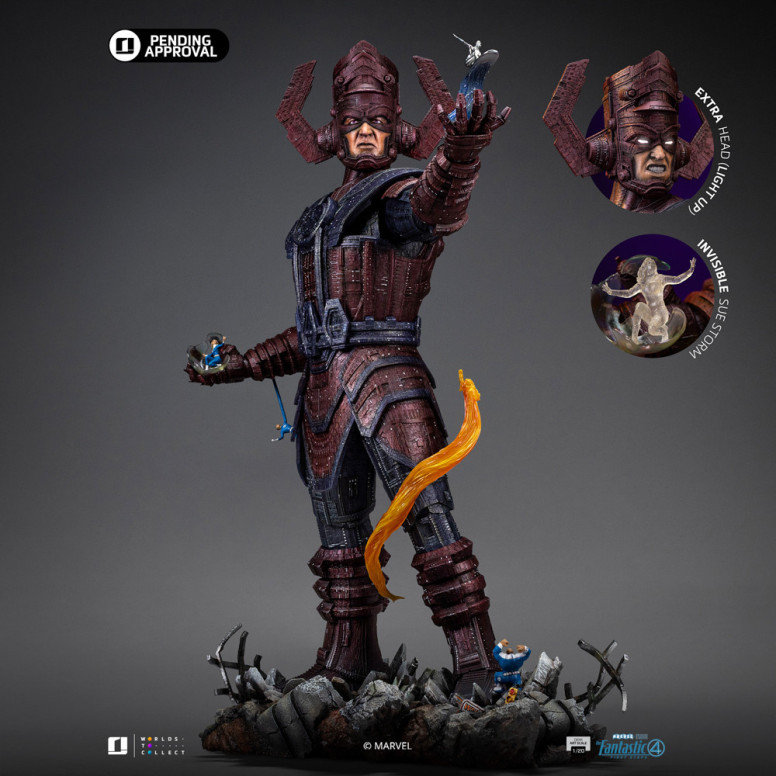 Iron Studios - Marvel Fantastic 4 - Galactus Diorama Deluxe Demi Art Scale 1/20