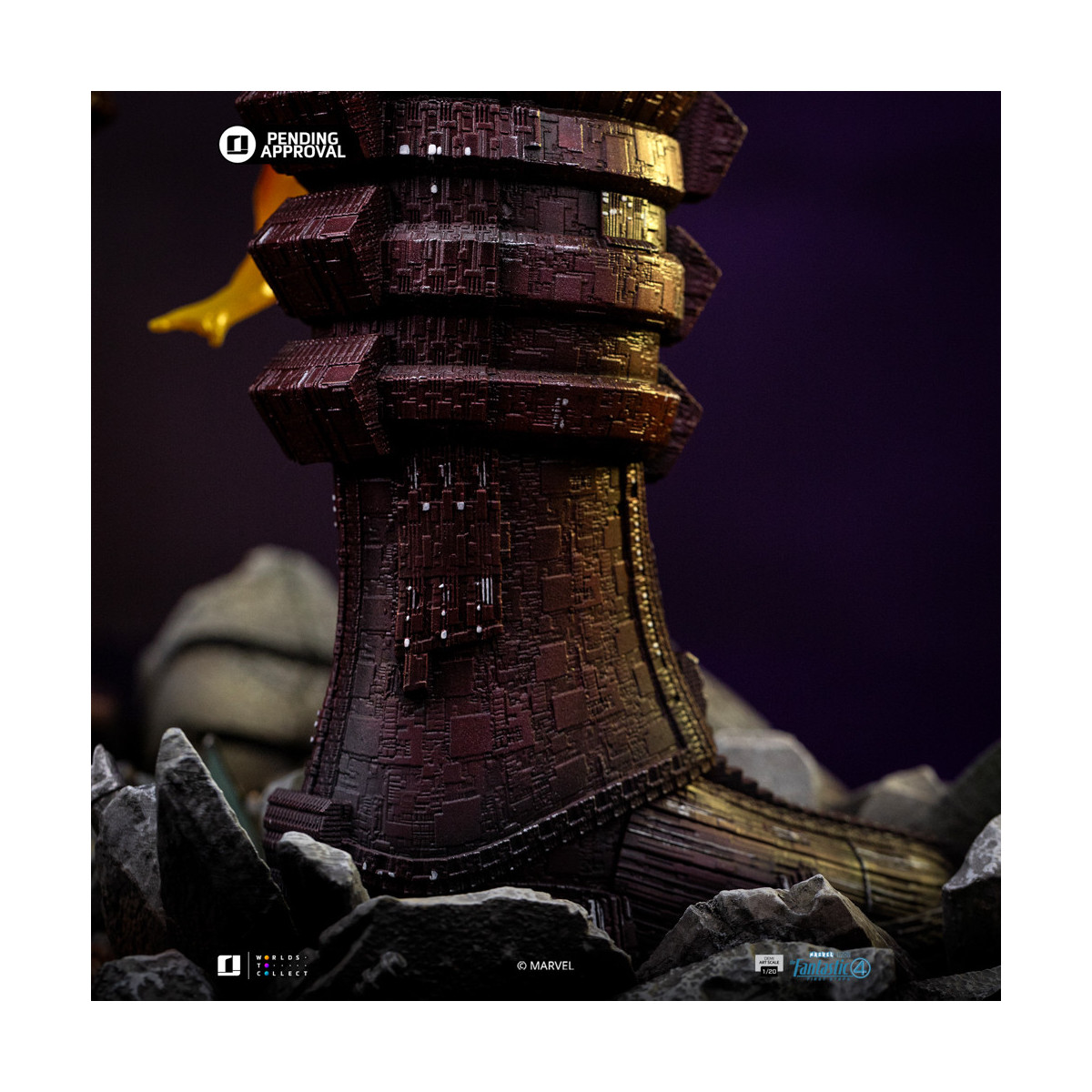 Iron Studios - Marvel Fantastic 4 - Galactus Diorama Deluxe Demi Art Scale 1/20