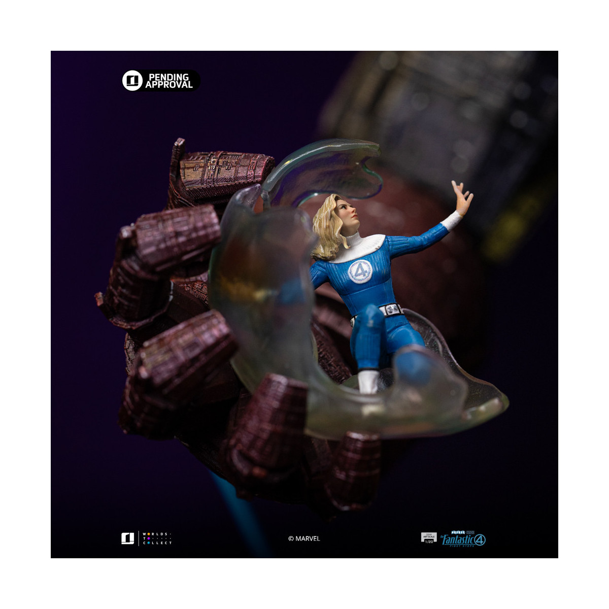 Iron Studios - Marvel Fantastic 4 - Galactus Diorama Deluxe Demi Art Scale 1/20