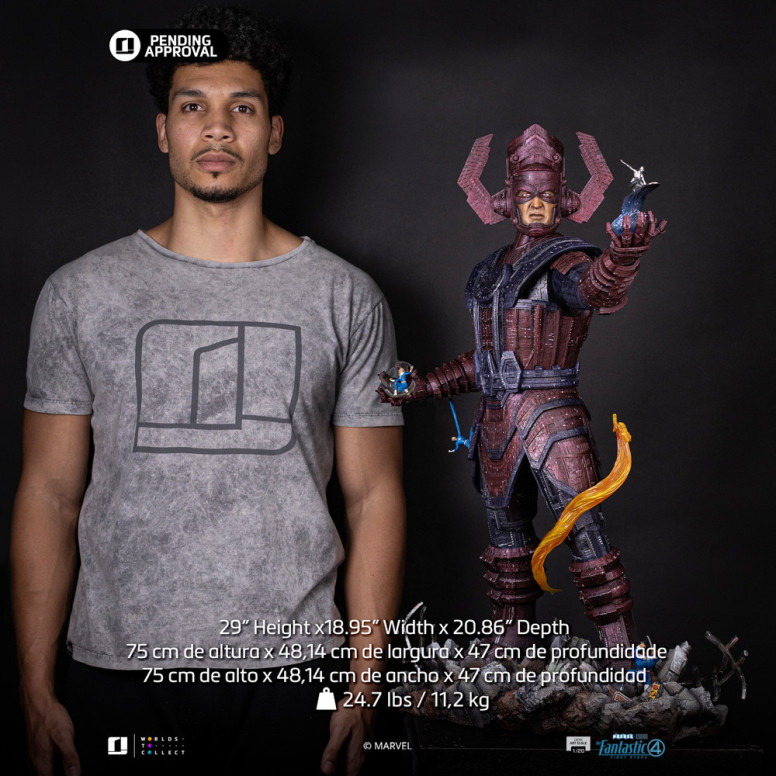 Iron Studios - Marvel Fantastic 4 - Galactus Diorama Deluxe Demi Art Scale 1/20