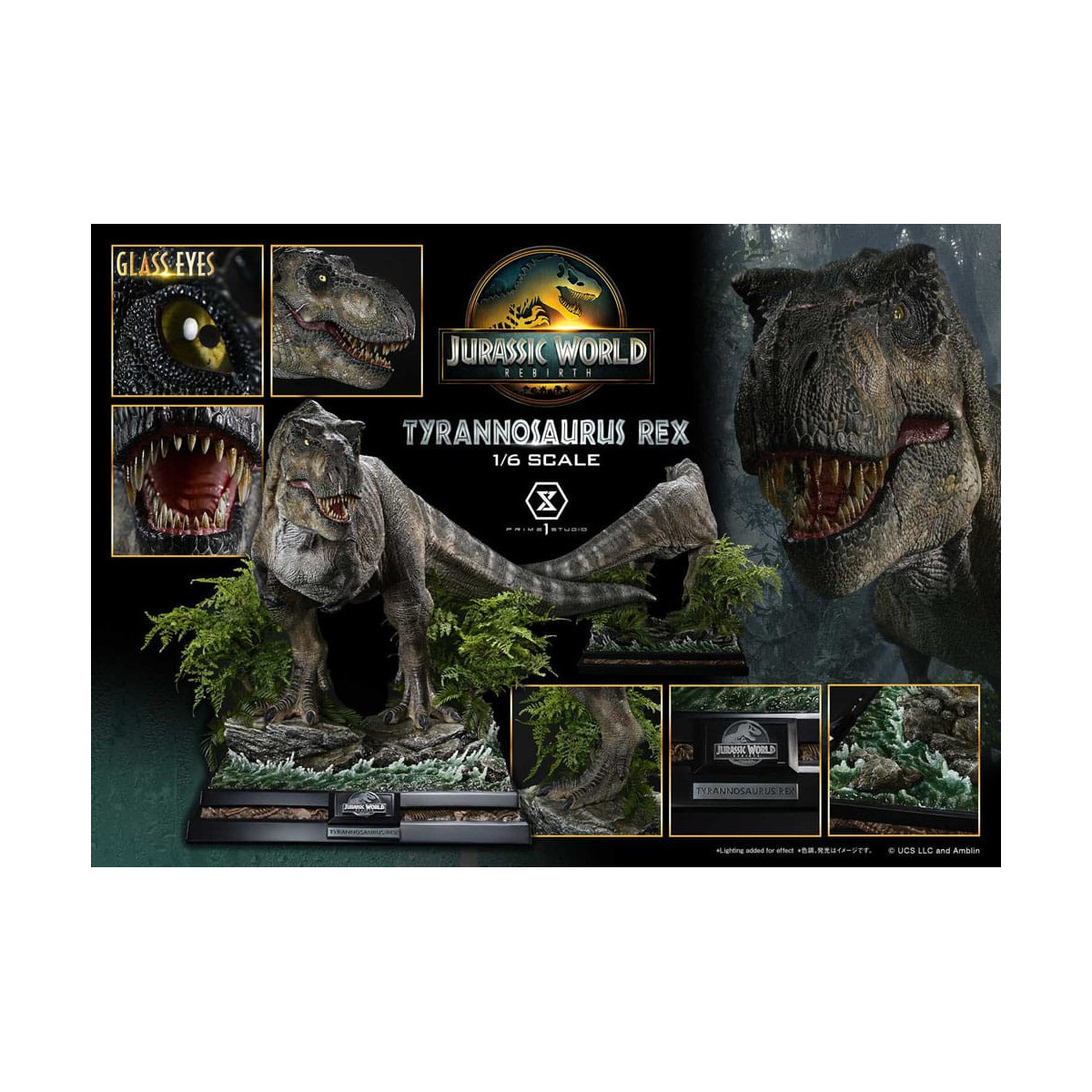 Prime 1 Studio - Jurassic World: Renaissance - Legacy Museum Collection 1/6 Tyrannosaurus Rex Bonus Version