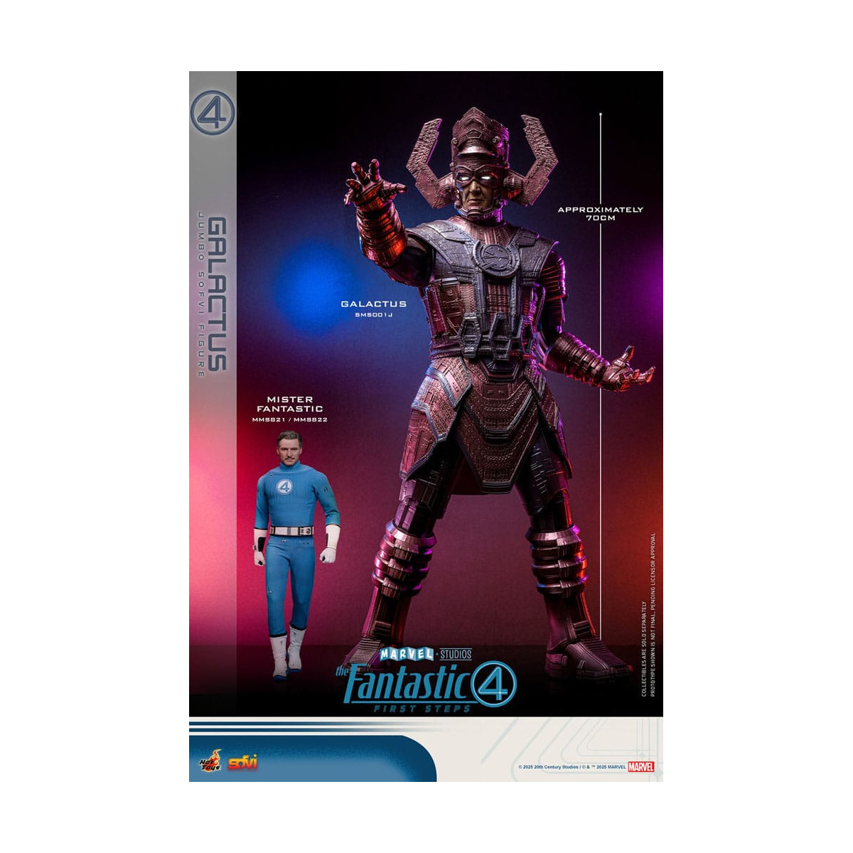 Hot Toys Marvel - Fantastic Four: First Steps - Sofvi Masterpiece GALACTUS - Jumbo Soft Vinyl