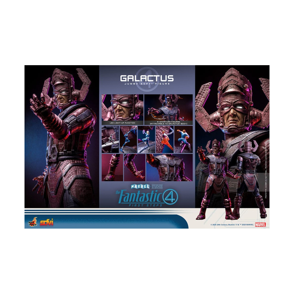 Hot Toys Marvel - Fantastic Four: First Steps - Sofvi Masterpiece GALACTUS - Jumbo Soft Vinyl