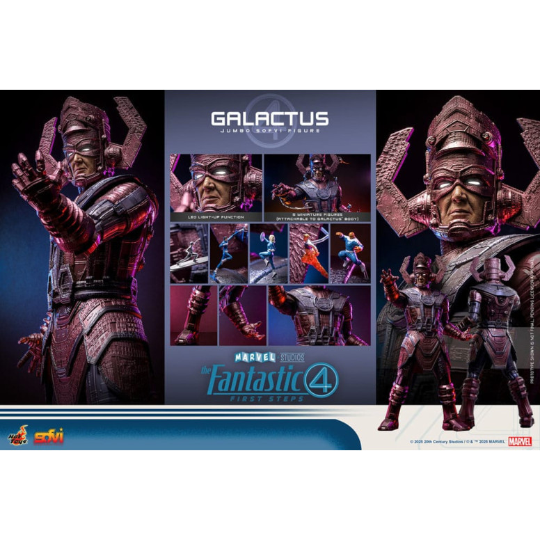 Hot Toys Marvel - Fantastic Four: First Steps - Sofvi Masterpiece GALACTUS - Jumbo Soft Vinyl