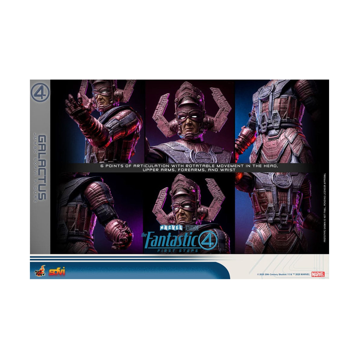 Hot Toys Marvel - Fantastic Four: First Steps - Sofvi Masterpiece GALACTUS - Jumbo Soft Vinyl