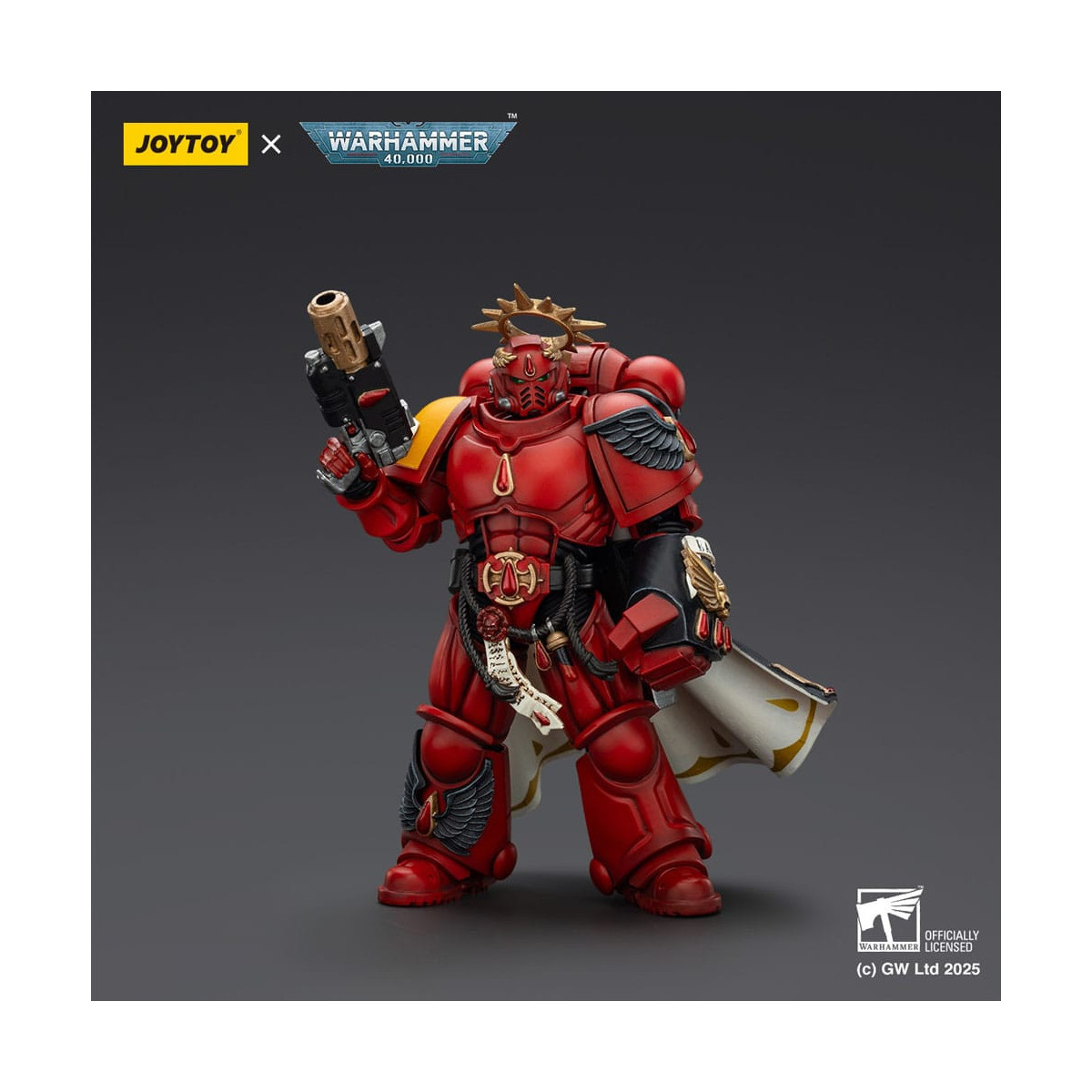 Joytoy - Warhammer - Blood Angels - Captain with Inferno Pistol & Power Fist.
