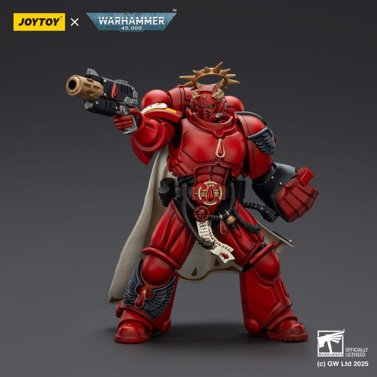 Joytoy - Warhammer - Blood Angels - Captain with Inferno Pistol & Power Fist.