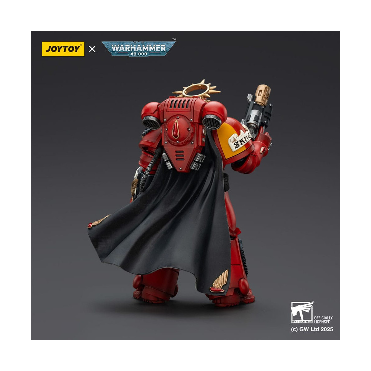 Joytoy - Warhammer - Blood Angels - Captain with Inferno Pistol & Power Fist.
