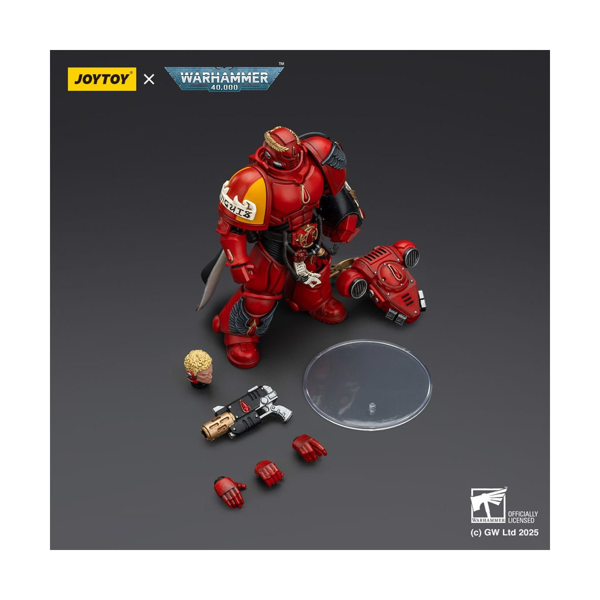 Joytoy - Warhammer - Blood Angels - Captain with Inferno Pistol & Power Fist.