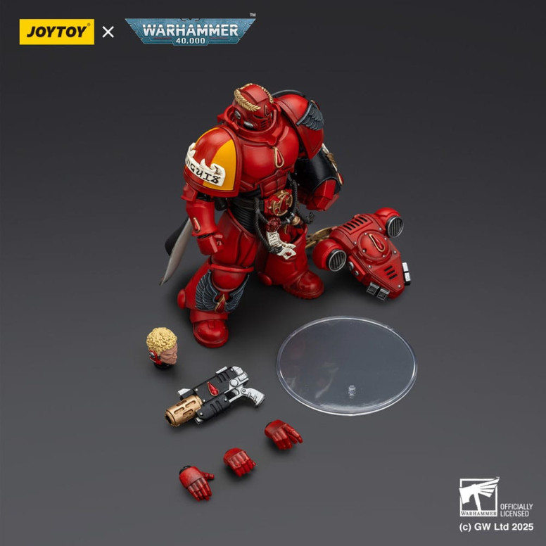 Joytoy - Warhammer - Blood Angels - Captain with Inferno Pistol & Power Fist.