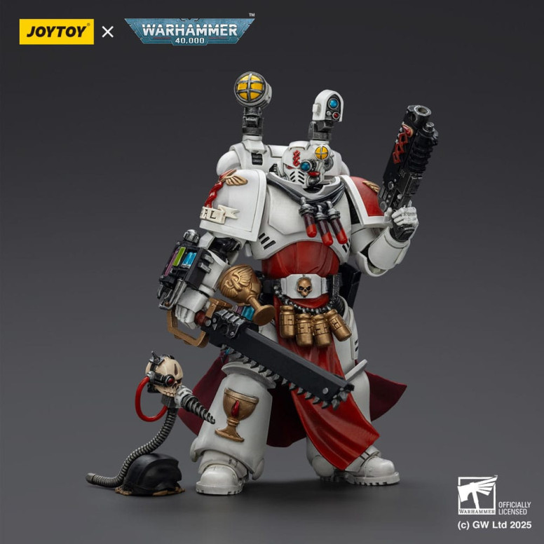 Joytoy - Warhammer - Blood Angels - Sanguinary Priest with heavy bolt pistol, chainsword and narthecium