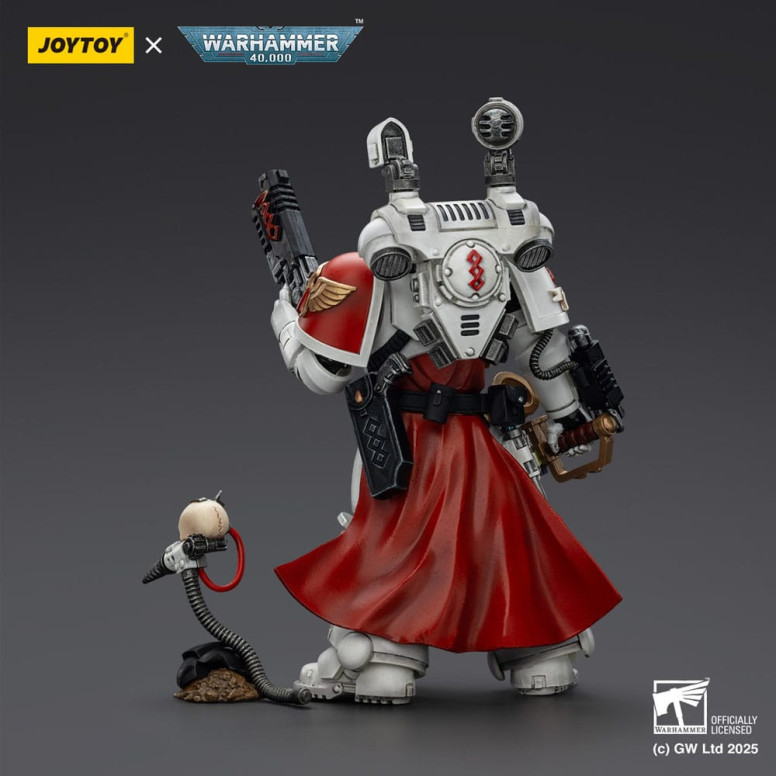 Joytoy - Warhammer - Blood Angels - Sanguinary Priest with heavy bolt pistol, chainsword and narthecium