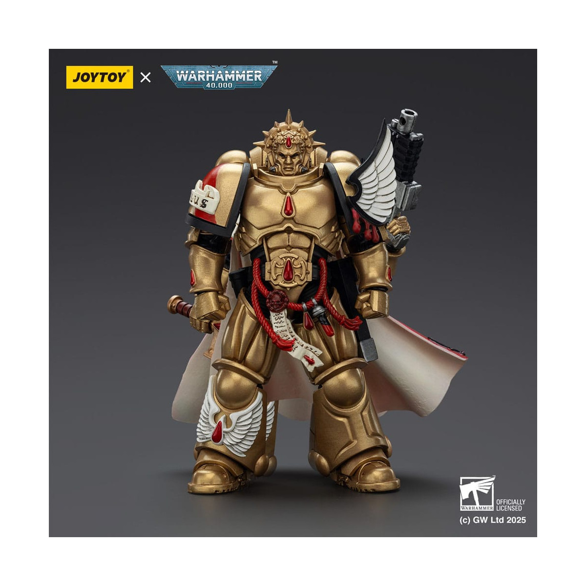 Joytoy - Warhammer - Blood Angels - Captain with Heavy Bolt Pistol & Power Sword
