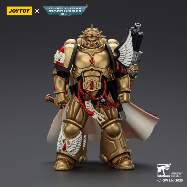 Joytoy - Warhammer - Blood Angels - Captain with Heavy Bolt Pistol & Power Sword