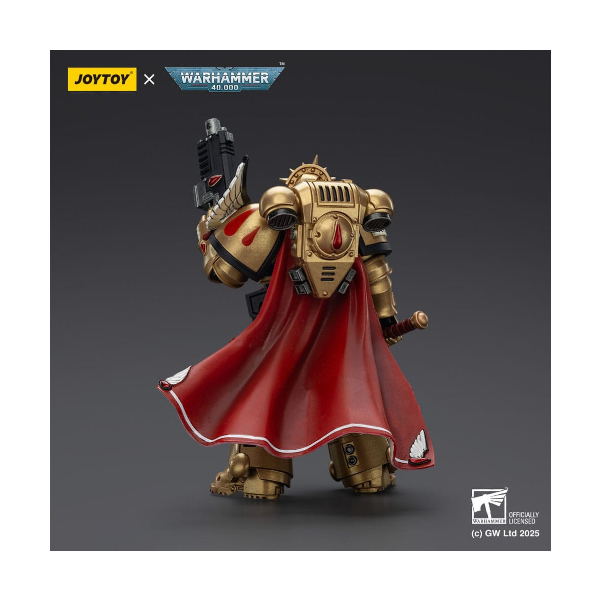 Joytoy - Warhammer - Blood Angels - Captain with Heavy Bolt Pistol & Power Sword