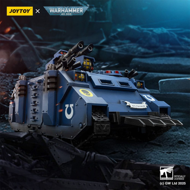 JoyToy - Space Marines - Ultramarines - Razorback with twin lascannon 1/18 - Warhammer 40K